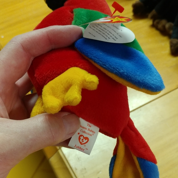 Beanie Baby, TY, Retired, "Jabber" MWET - Picture 3 of 5